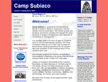 Tablet Screenshot of campsubiaco.org
